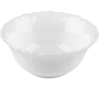 Салатник Mallony Dolche Vita, объем 265 мл, опаловое стекло, белый 104754