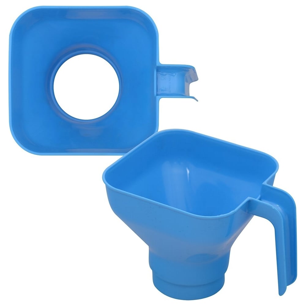 Воронка для банок МУЛЬТИДОМ квадрат, размер 17.5x12.5x12 см, 5 цветов ...