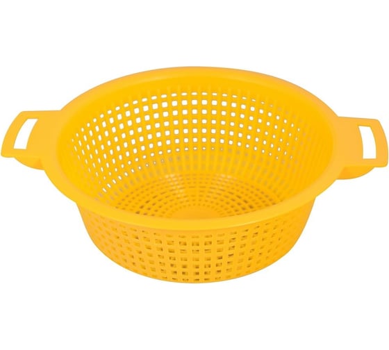 Миска-дуршлаг МУЛЬТИДОМ с ручкой, размер 34.5x27.5x10.5 см БМ76-225 1