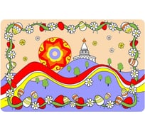 Салфетка МУЛЬТИДОМ Пасха 3 дизайна, 39x25 FJ51-74