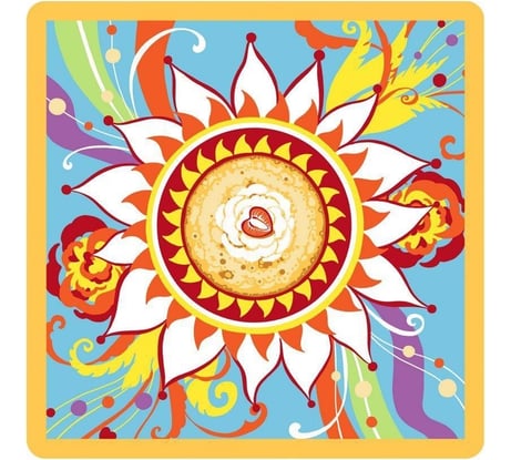 Прихватка МУЛЬТИДОМ Широкая Масленица 16x16 см, 4 дизайна HN22-240