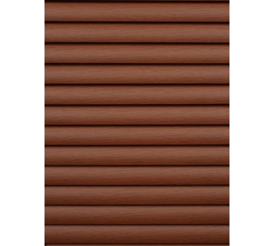 Пластиковые жалюзи ПраймДекор 120x150, махагон 2120141