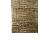 Римская штора ПраймДекор Grass, листья травы, 90x160 45090136