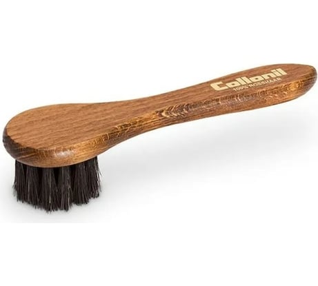 Щетка для нанесения крема Collonil Auftragsburste круглая, темный, из лакированного дерева с щетиной из натурального конского волоса 7081 700