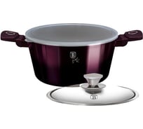Кастрюля BerlingerHaus Purple Eclips с крышкой, 20 см, 2.5 л BH-6628 6628-BH