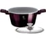 Кастрюля BerlingerHaus Purple Eclips с крышкой, 20 см, 2.5 л BH-6628 6628-BH 1