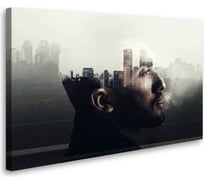 Постер-картина Студия Фотообоев Городские мысли, 75x120 см 2433742