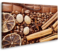 Постер-картина Студия Фотообоев Кофе и корица, 75x120 см 2433541
