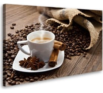 Постер-картина Студия Фотообоев Кофейные зерна, 75x120 см 2433311