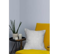 Декоративная подушка на молнии Kauffort Сабина, 40x40, нежно-серый 121017660