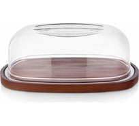 Блюдо для сыра/хлеба Walmer ORGANIC WALNUT, 26x18 см W37000932