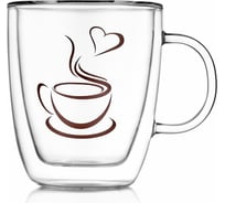 Термокружка с рисунком Walmer Lovely Coffee, 350мл W37000762