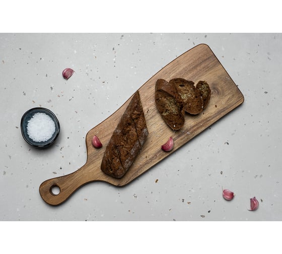 Разделочная доска TAVOLONE Rieti акация, 50x17x1,9 см 806132745060
