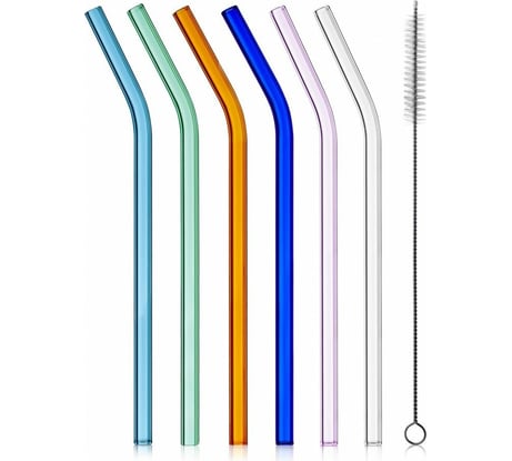 Набор трубочек для питья Walmer COCKTAIL COLOR 6 шт W30027028