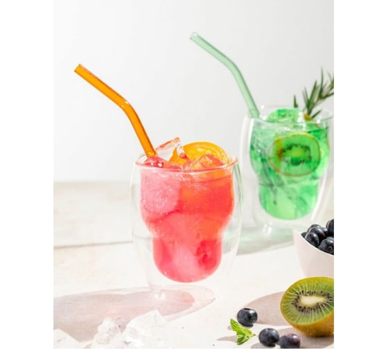 Набор трубочек для питья Walmer COCKTAIL COLOR 6 шт W30027028