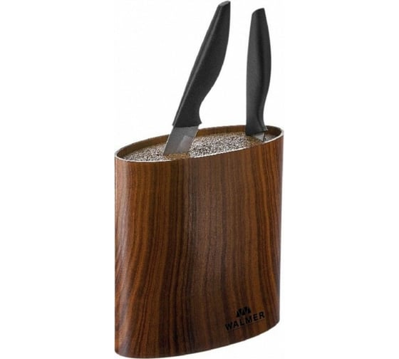 Подставка для ножей Walmer Wood овальная, 16x7x16 см W08002203