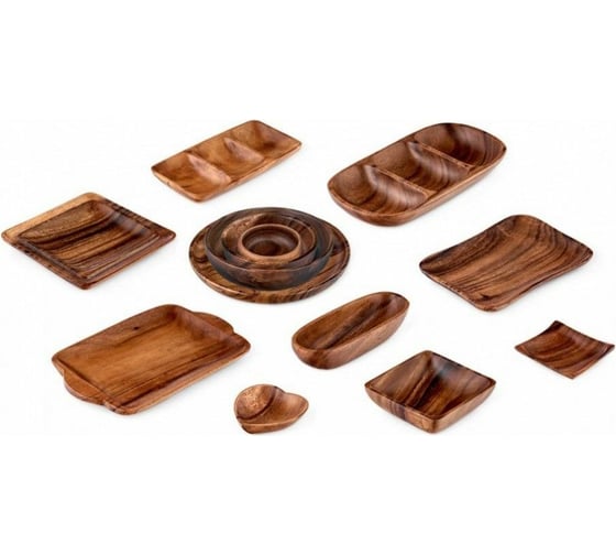 Блюдо Walmer ORGANIC круглое, 26x26 см W37000640