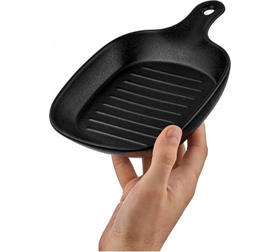 Форма для запекания Walmer IRON-BLACK с ручкой 22.5x15.8 см W37000646