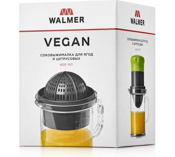 Соковыжималка для цитрусовых и ягод Walmer Vegan 400 мл W30002040