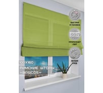 Римская штора Эскар Basicos фисташковый, 100x160 см 255100160