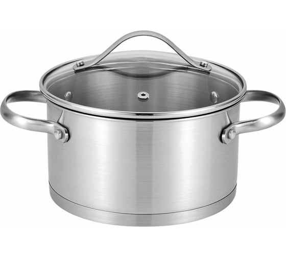 Кастрюля со стеклянной крышкой TAVOLONE MAMI 18x9.5 см, 2.2 л, 404-003 806618286929 1