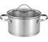 Кастрюля со стеклянной крышкой TAVOLONE MAMI 18x9.5 см, 2.2 л, 404-003 806618286929 1