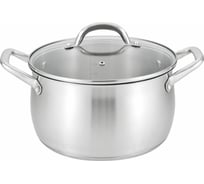 Кастрюля со стеклянной крышкой TAVOLONE FRISA 24 см, 5.5 л 800-243 806817304379