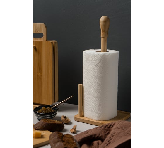 Подставка для кухонных полотенец TAVOLONE бамбук, 15х15х34,7 см 806831799263