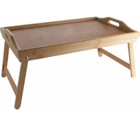 Сервировочный поднос со складными ножками TAVOLONE бамбук, 50x30x6 см 806365962545