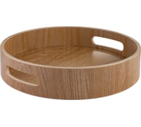 Деревянный поднос TAVOLONE круглый, 25х5 см 806590149613