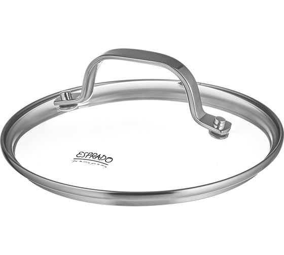 Кастрюля с крышкой Esprado Fuerte, 24x13,5 см, 6 л, нержавеющая сталь FRT24SE101
