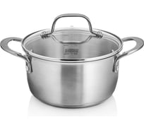 Кастрюля с крышкой Esprado Fuerte, 18x9,5 см, 2,2 л, нержавеющая сталь FRT18SE101