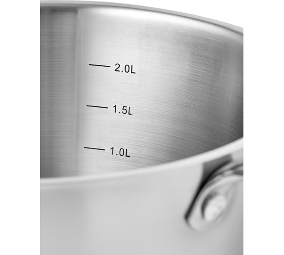 Кастрюля с крышкой Esprado Olivera 20x11 см, 2,9 л, нержавеющая сталь OLIL20GE101