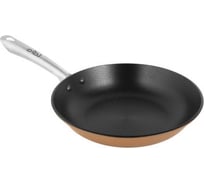 Сковорода Lara бронзовый кованый чугун 26x5 см, ручка сталь, антипригарное покрытие, индукция LR01-81 Bronze