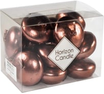 Плавающая свеча MIR LIGHT HorizonCandle ЭКОНОМ h 20 мм, d 40 мм, 14 шт в упаковке, медная СС-78273