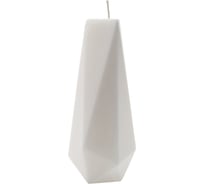 Свеча Волшебная страна Кристалл 50x130 мм белая 105758