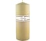 Свеча MIR LIGHT HorizonCandle СТОЛБИК h 200 мм, d 70 мм, кремовая СС-800356 1