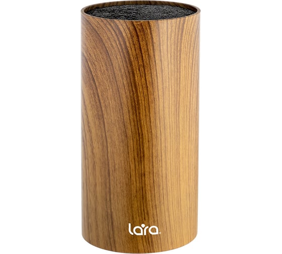 Универсальная подставка для ножей Lara круглая Soft touch LR05-103 Wood