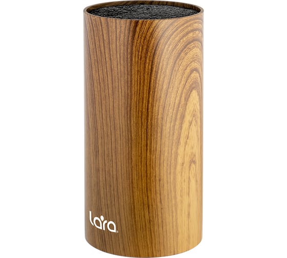 Универсальная подставка для ножей Lara круглая Soft touch LR05-103 Wood