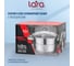 Кастрюля Lara AURORA нержавеющая сталь 14.5x24 см, 6.3 л, стальные ручки, капсулированное индукционное дно, крышка LR02-404 7