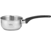Сотейник Lara PROMO нержавеющая сталь 0.65 л 12x6 см, капсулированное индукционное дно LR03-18