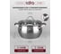 Набор посуды Lara Apple 6 предметов, кастрюли 2.1 л, 3.7 л, 6.1 л LR02-86 9