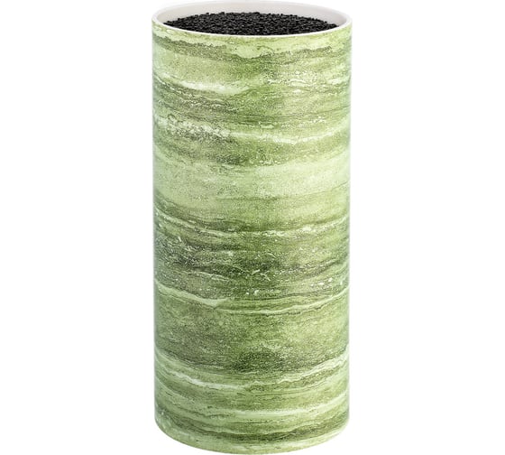 Универсальная подставка для ножей Lara круглая Soft touch LR05-103 Green