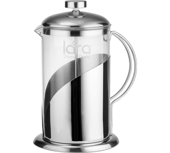 Френч-пресс Lara 350 мл, закаленное стекло, нержавеющая сталь LR06-30 1