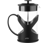 Френч-пресс Lara 600 мл, экологически чистый материал, стальной фильтр 18/10, боросиликатное стекло LR06-56-600