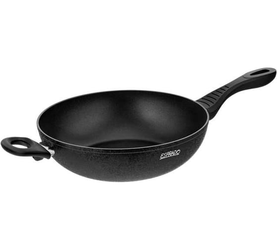 Сковорода wok Esprado Rustica 28x8 см, алюминий, антипригарное покрытие, индукция RUST28BE105