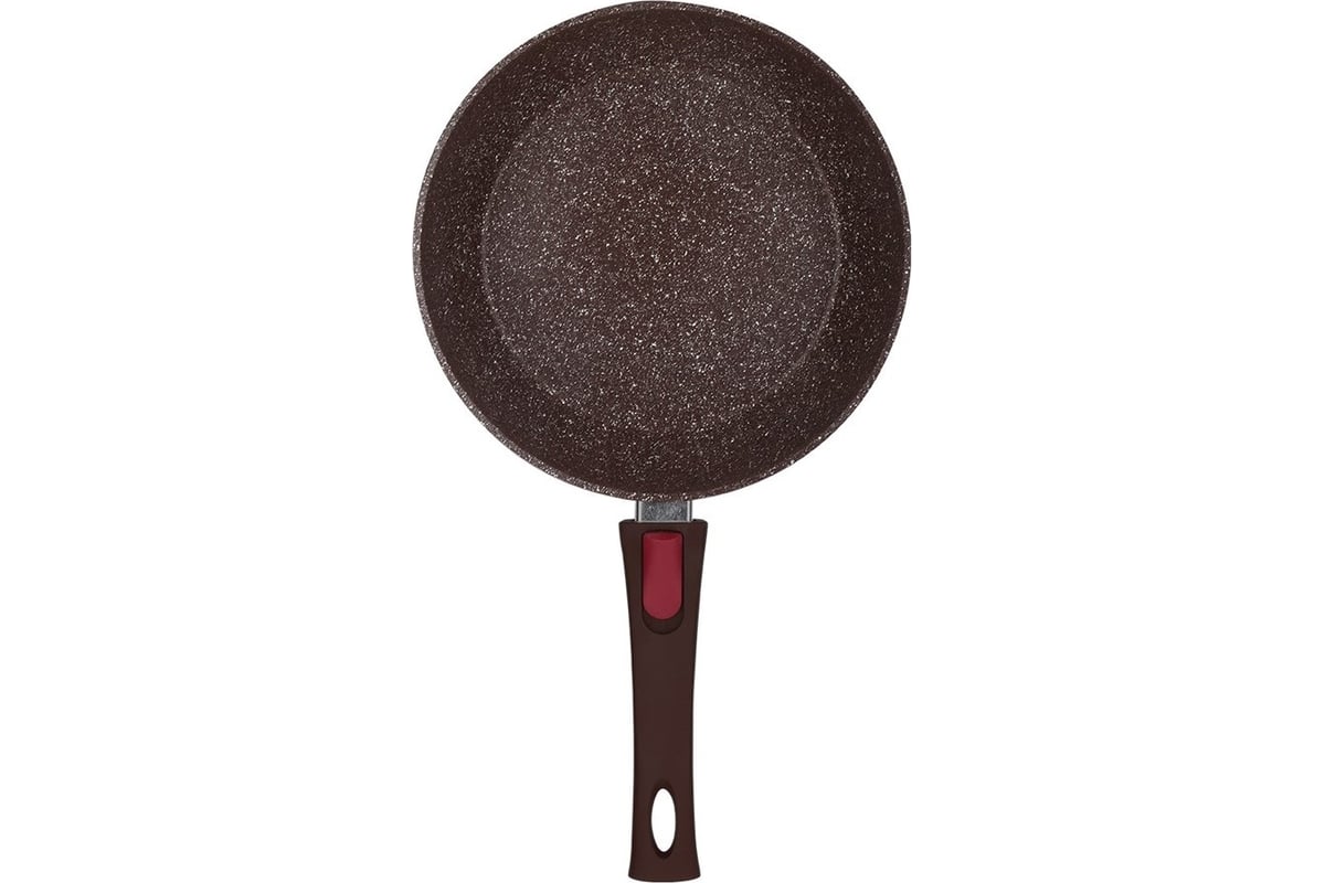 Глубокая сковорода Moulinvilla BROWNSTONE со съёмной ручкой индукция ...