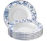 Набор тарелок Esprado Bouquet 6 шт суповая, 21,5 см, твердый фарфор BQT021BE301 3