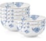 Набор салатников Esprado Bouquet 6 шт, 15,3 см, твердый фарфор BQT015BE305 3