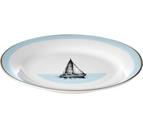 Набор тарелок Esprado Regata 6 шт обеденная, 22,5 см, костяной фарфор RGT022BE301